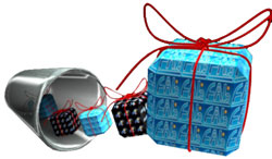 Fab Present Blue - 250 Fab Present Blue - 250